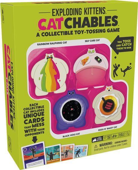 Exploding kittens catchables core set - vangspel voor kinderen.