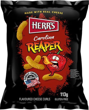 Herr's carolina reaper curls 113gr 12x