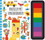 Wpg uitgevers stempelen met vingerafdrukken. 4+