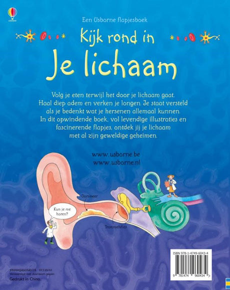 Wpg uitgevers kijk rond in je lichaam. 6+ | 2 stuks