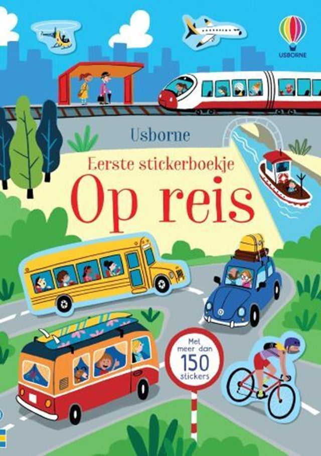 Eerste stickerboekje, op reis. 3+ | 2 stuks