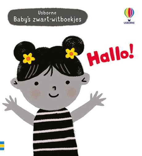 Baby's zwart-wit boekje, hallo! 0+