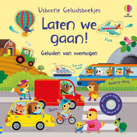 Wpg uitgevers geluidenboek: laten we gaan!. 0+ | 2 stuks