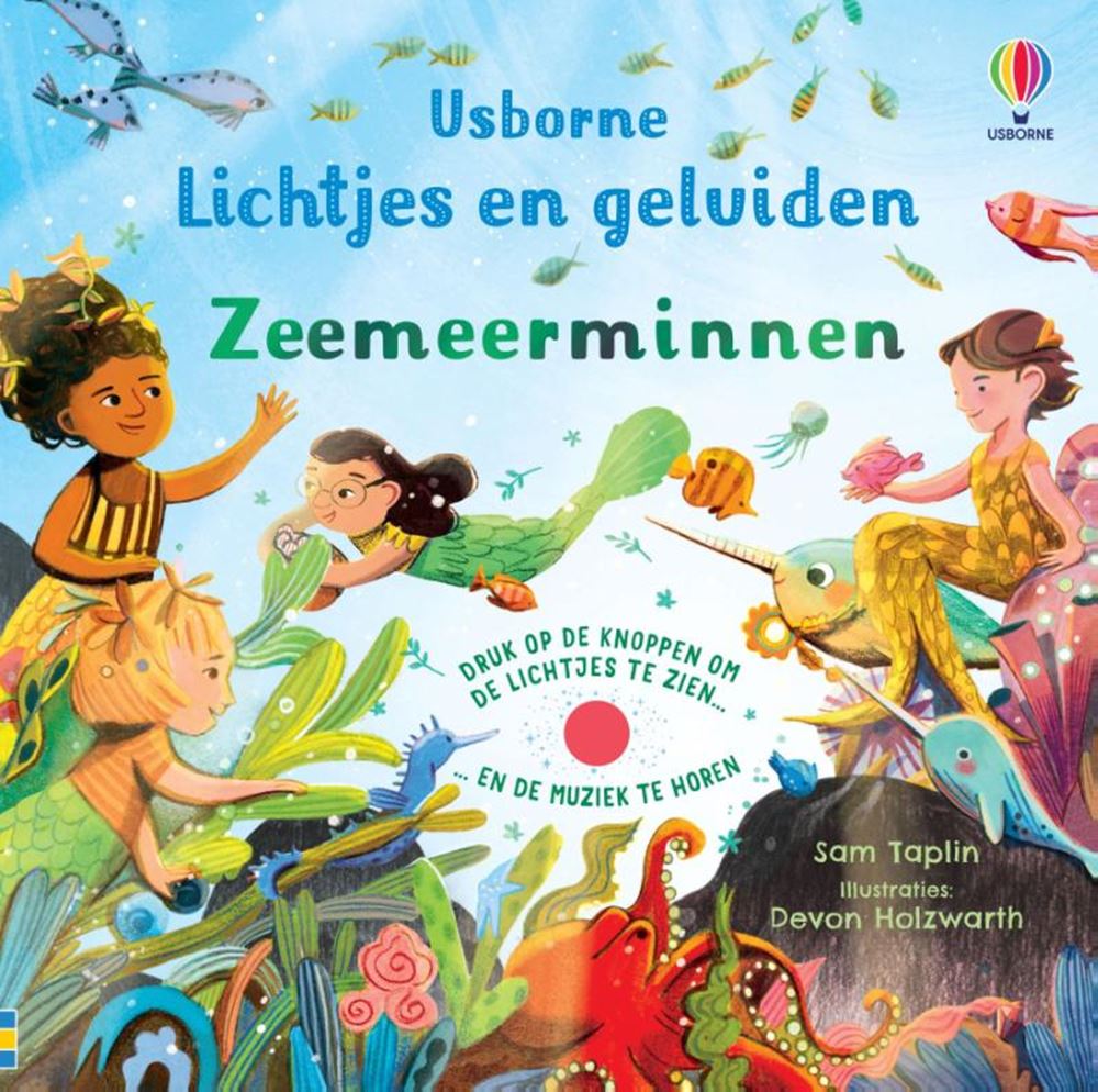 Geluidenboek: zeemeerminnen. 1+ | 2 stuks