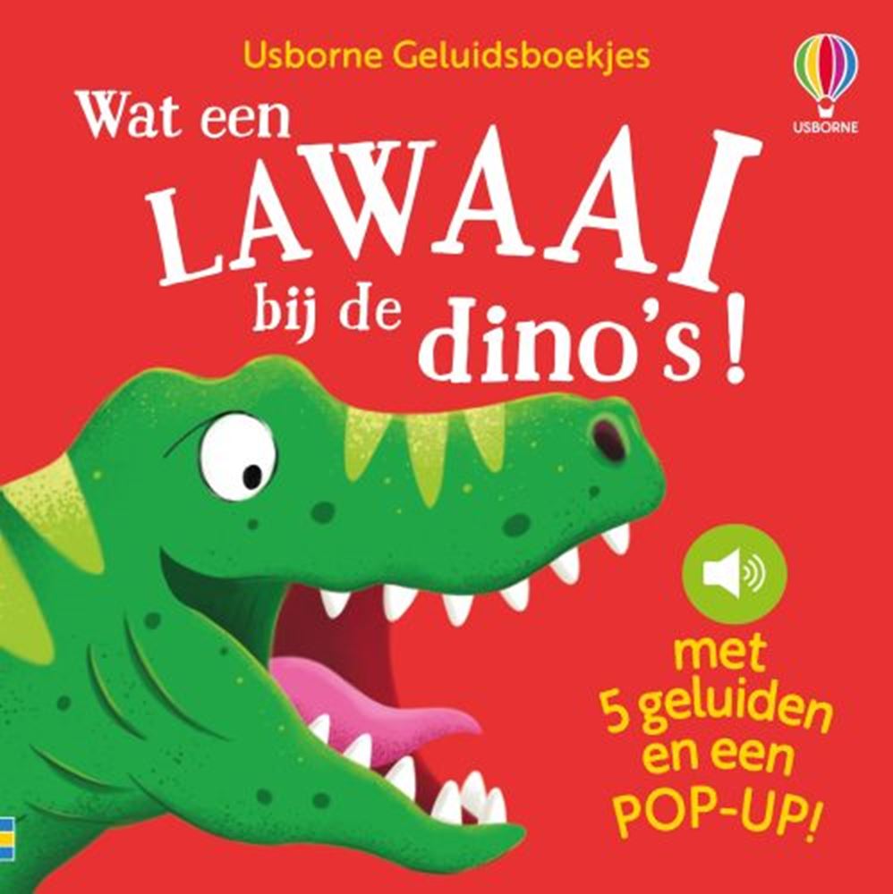 Geluiden wat een lawaai bij de dino's!