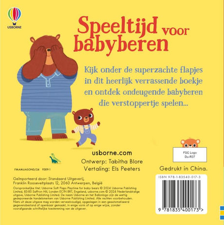 Speeltijd voor babyberen 1+