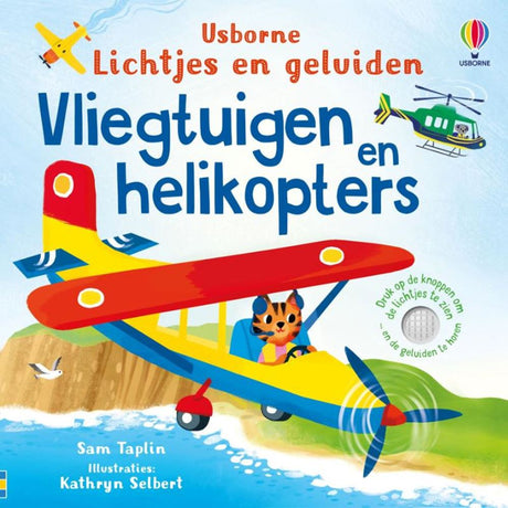 Geluidenboek:vliegtuigen en helikopters | 2 stuks