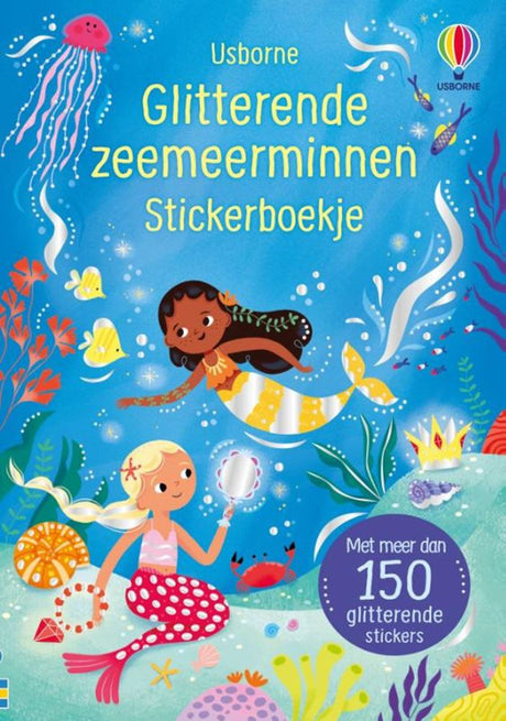 Glitterende zeemeerminnen. stickerboek. | 2 stuks