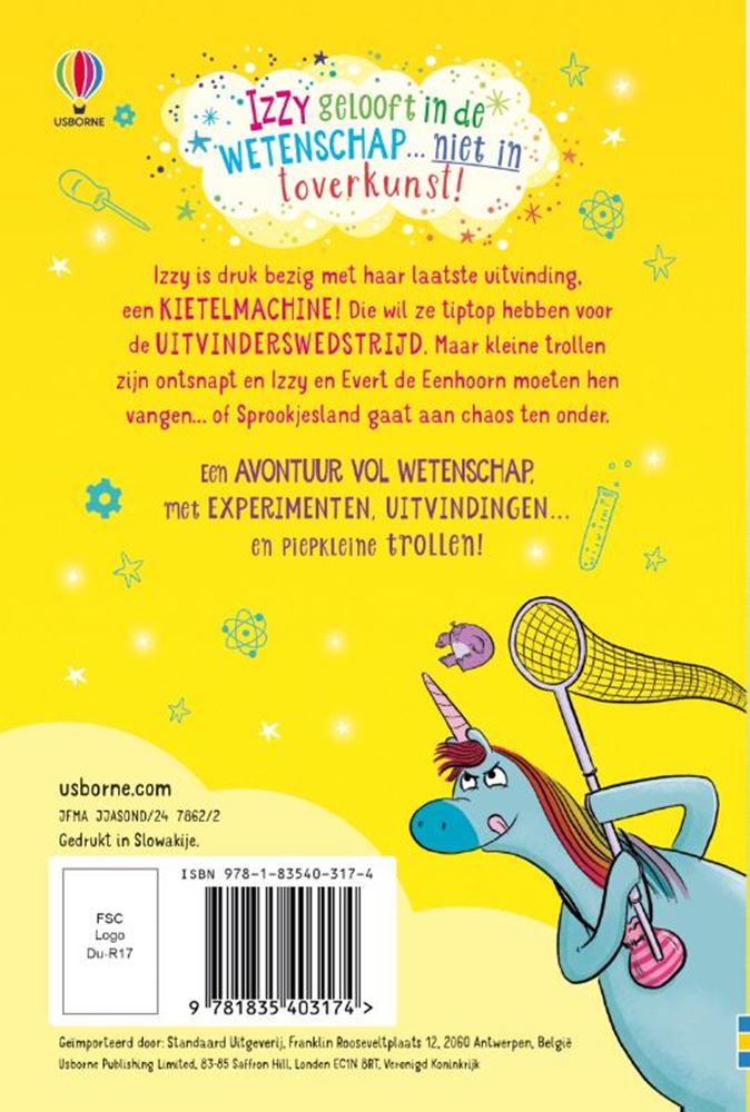 Izzy de uitvinder en de piepkleine troll | 2 stuks