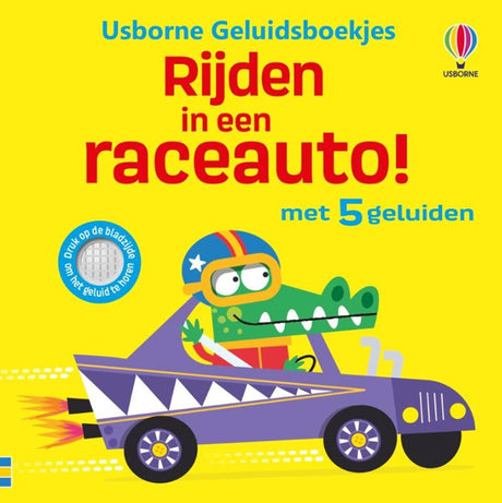 Geluidenboek: rijden in een raceauto! 1+ | 2 stuks