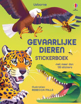 Stickerboek: gevaarlijke dieren. 5+ | 2 stuks
