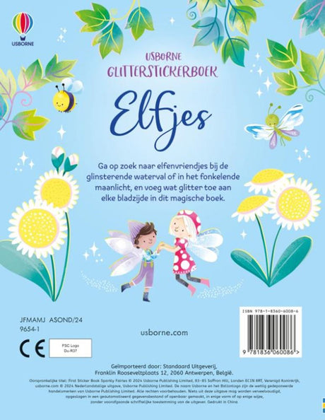 Stickerboek: glitterelfjes. 3+ | 2 stuks