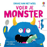 Kartonboek: voer je monster 1+ | 2 stuks