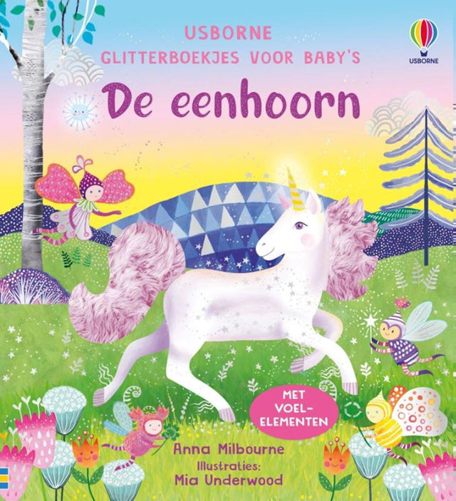 Kartonboek: de eenhoorn. voelboek. 1+ | 2 stuks