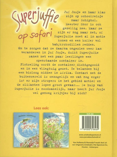 Superjuffie op safari