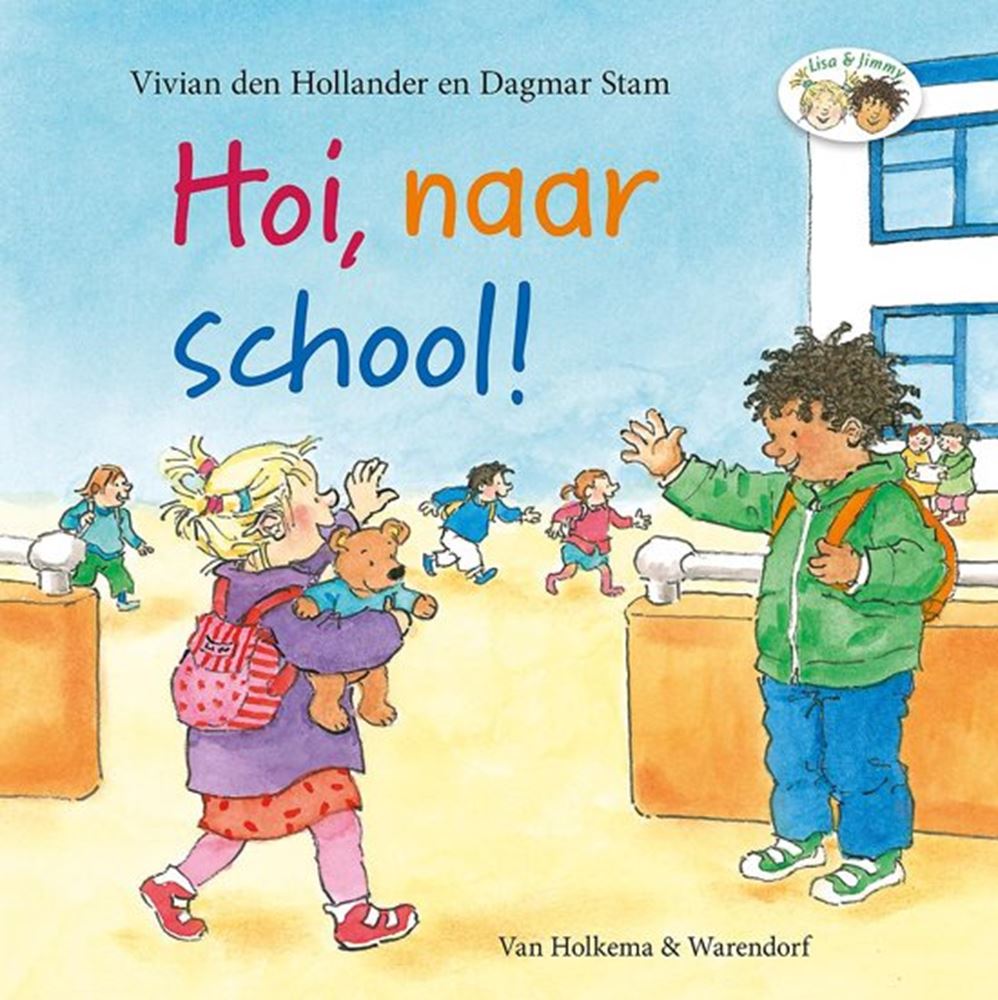 Centraal boekhuis hoi, naar school. 3+