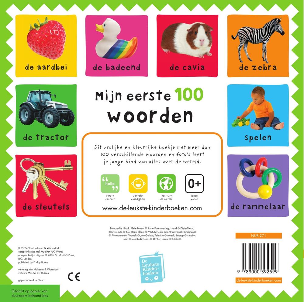Mijn eerste 100 woorden 3+ | 2 stuks