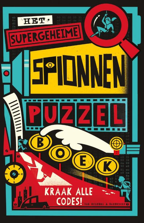 Van holkema warendorf het supergeheime spionnenpuzzelboek. 9+ | 3 stuks