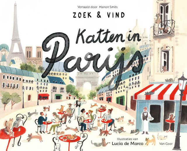 Zoekboek: katten in parijs 4+ | 2 stuks