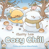 Cozy kleurboek chill - | 3 stuks