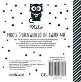 Milo's dierenwereld in zwart-wit. 0+