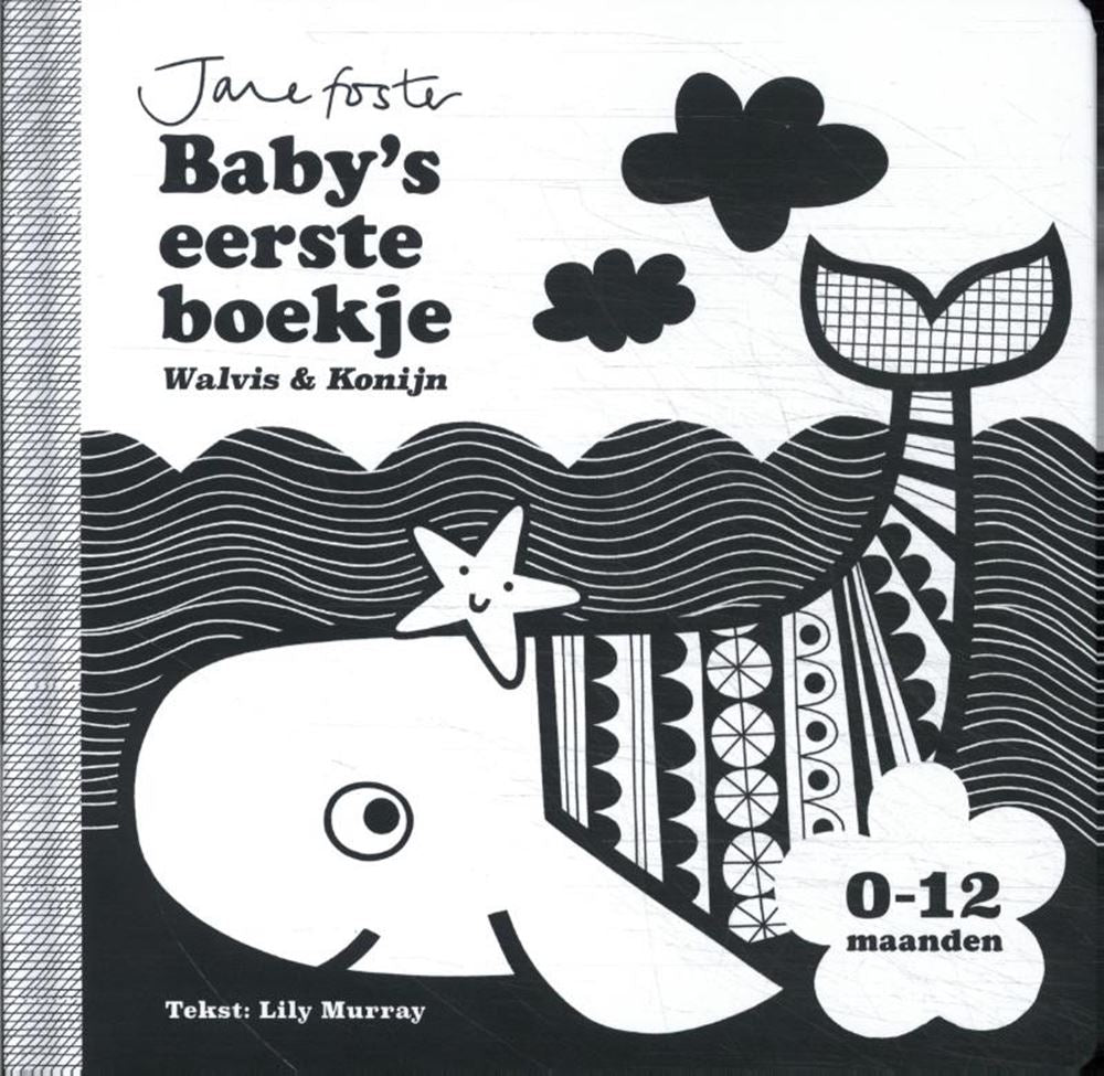 Baby's eerste boekje: walvis konijn 0+