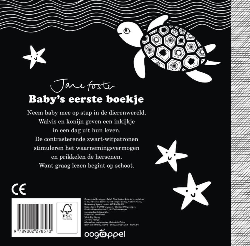 Baby's eerste boekje: walvis konijn 0+