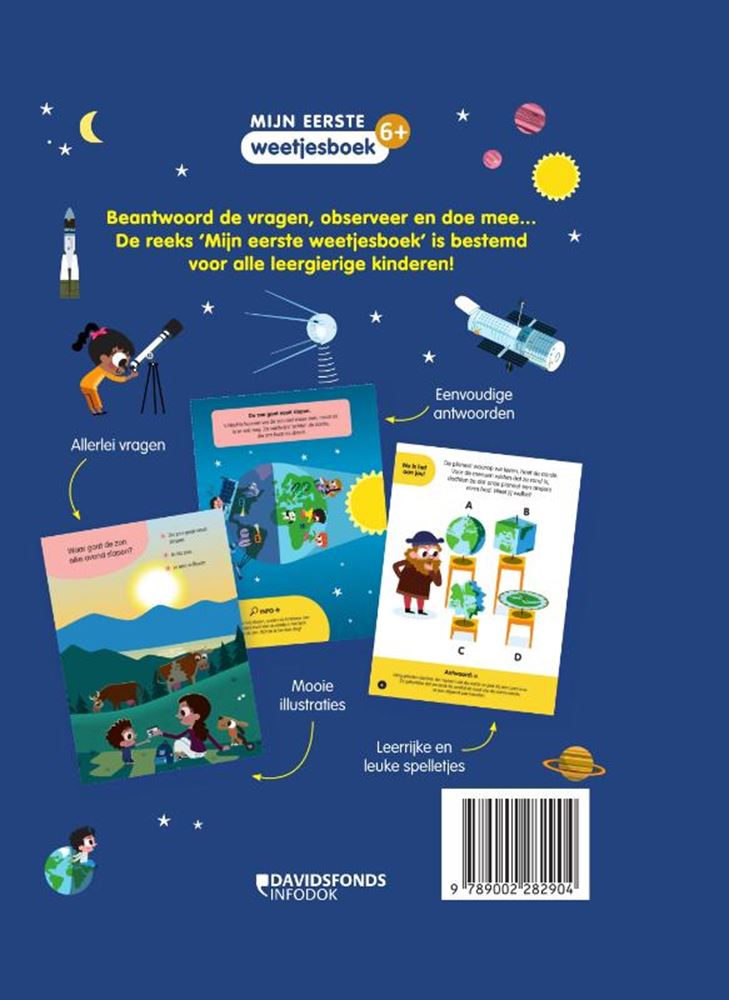 Mijn eerste weetjesboek: de ruimte 6+ | 2 stuks