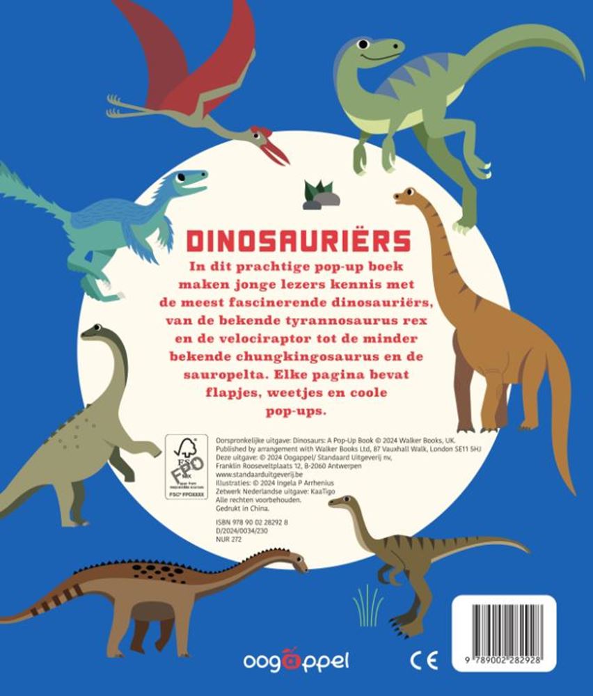 Dinosauriërs een pop-upboek 3+ | 2 stuks