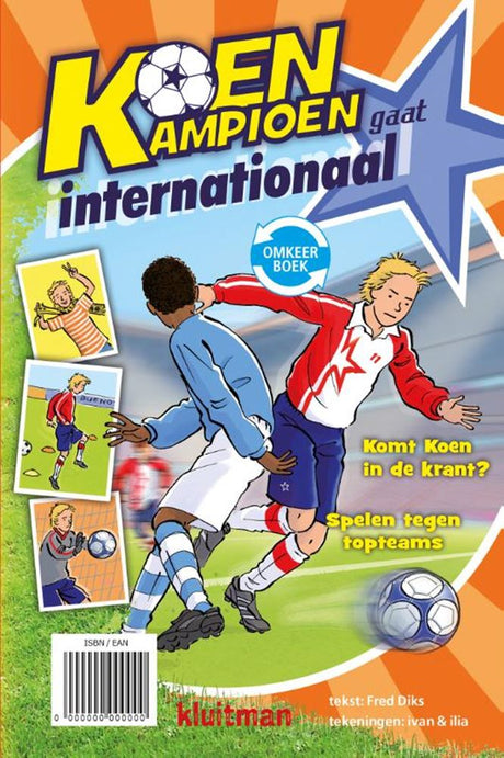 Uitgeverij kluitman koen kampioen omkeerboek- gescout gaat internationaal