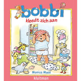 Kluitman bobbi kleed zich aan