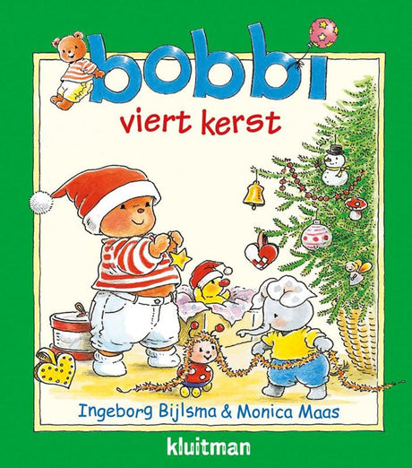 Uitgeverij kluitman bobbi viert sinterklaas - viert kerst omkeerboek