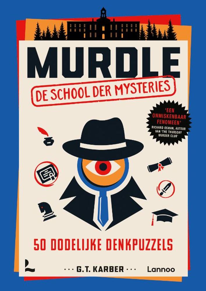 Centraal boekhuis puzzelboek murdle. volwassene | 3 stuks