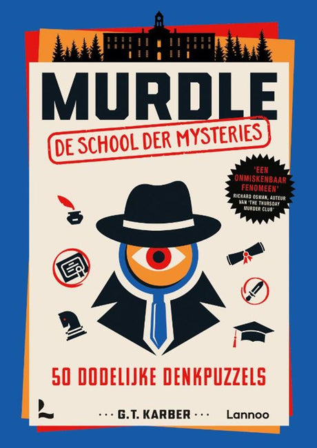 Centraal boekhuis puzzelboek murdle. volwassene | 3 stuks