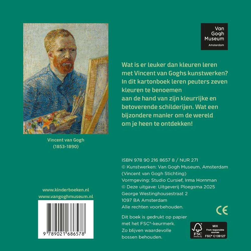 Kartonboek: vincent – kleuren 1+ | 2 stuks