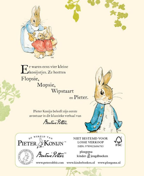 Pieter konijn - boek en knuffel 0+