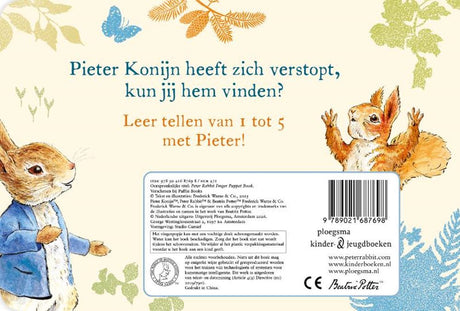 Verstoppertje met pieter konijn 1+