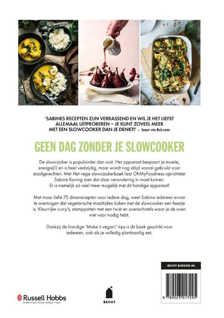 Het vega slowcookerboek volwassene | 3 stuks