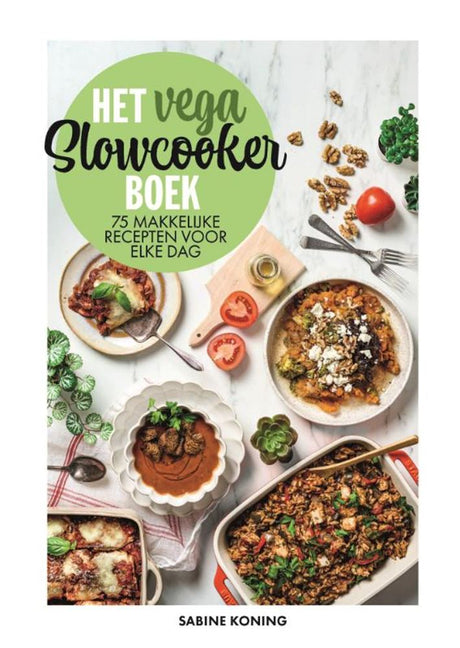 Het vega slowcookerboek volwassene | 3 stuks