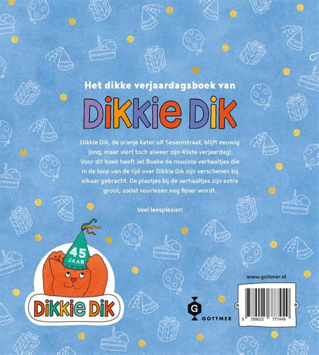 Gottmer uitgevers groep het dikke verjaardagsboek van dikkie dik
