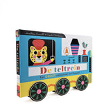 Gottmer uitgevers groep kartonboek: de teltrein. 2+