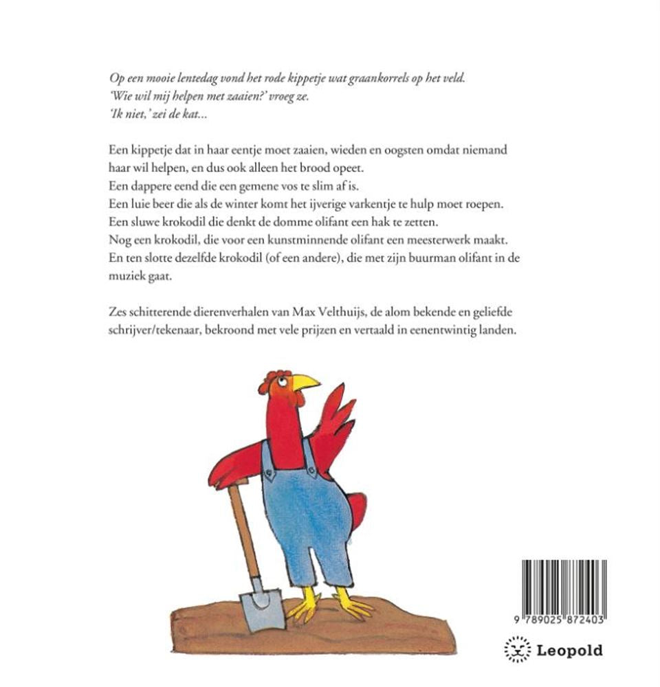 Het rode kippetje. 4+