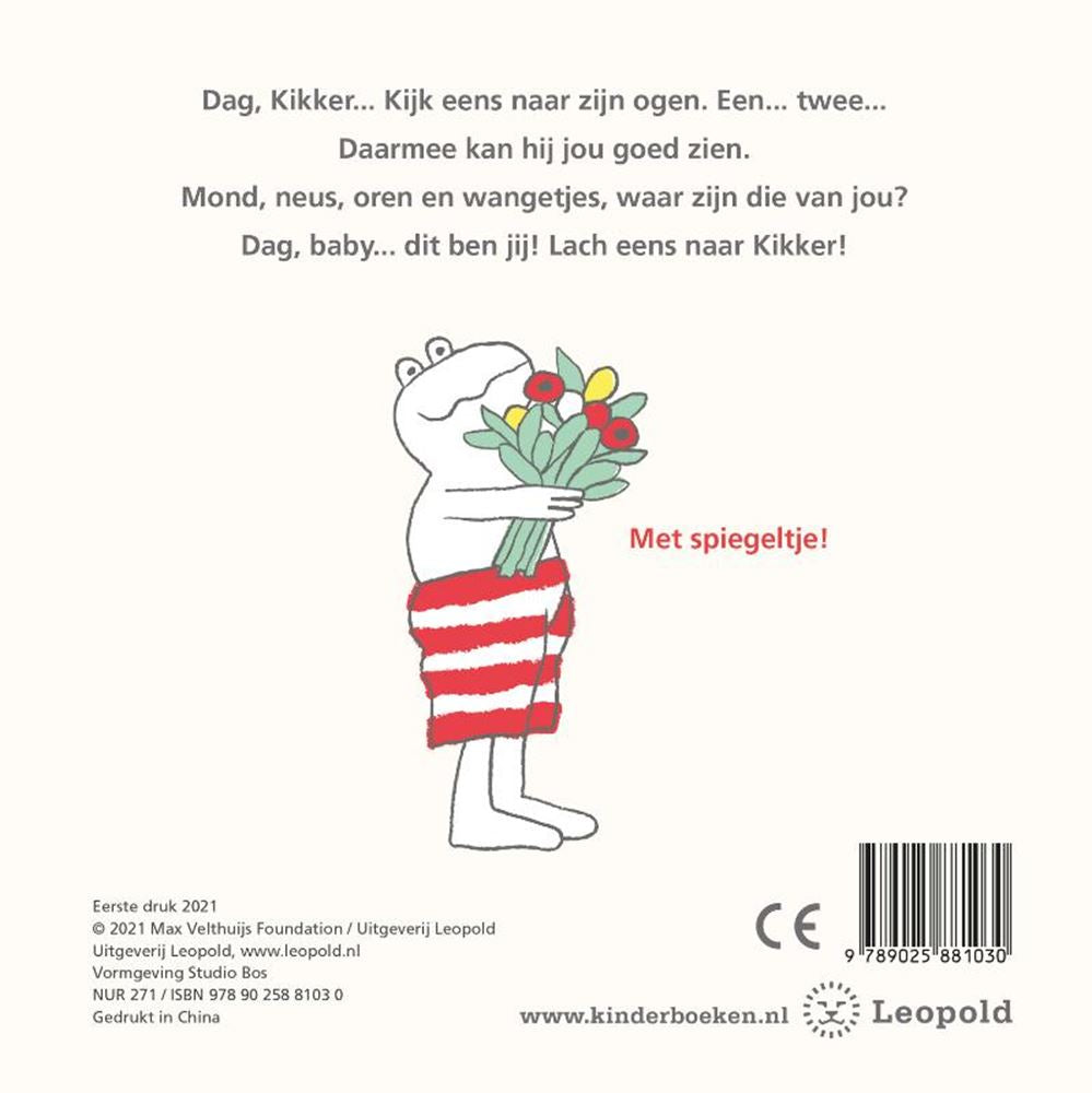 Dag, kikker.....dag baby! 0+