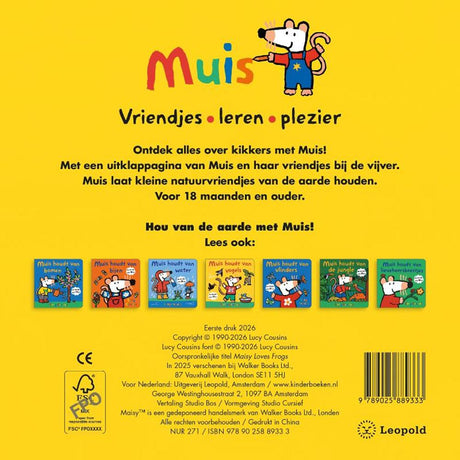 Muis houdt van kikkers 2+