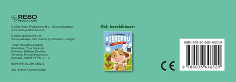 Rebo publishers jungle - kleuren op nummer 4+