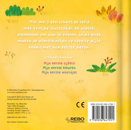 Voelboek: mijn eerste dieren 0+ | 2 stuks