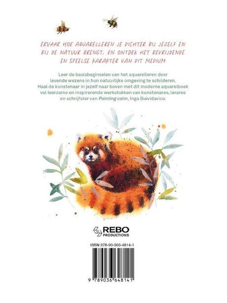 Kleurboek: wild watercolour volwassene | 2 stuks