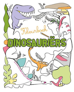 Kleurboek: dinosauriërs. 3+ | 2 stuks