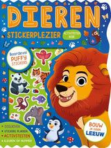 Rebo publishers dieren – stickerplezier activiteitenboek | 2 stuks