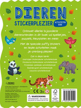 Rebo publishers dieren – stickerplezier activiteitenboek | 2 stuks